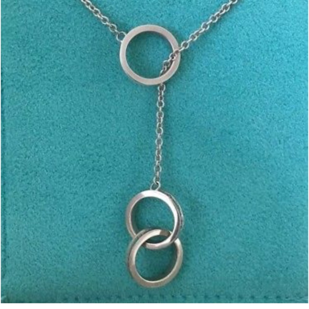 Tiffany & Co 1837 Interlocking Circles Lariat